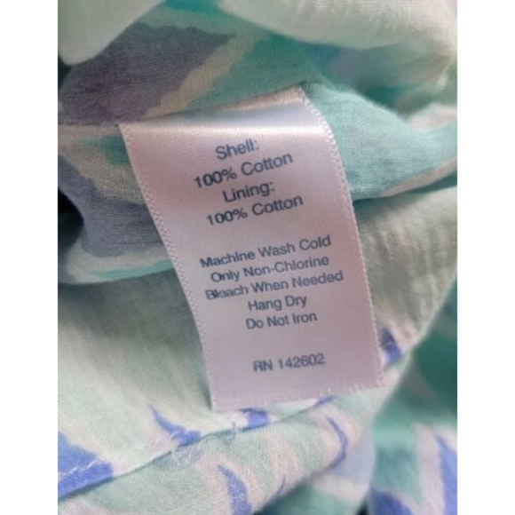 Sail To Sable 100% Cotton Off Shoulder Fringe Tassel Accent Blouse Size XXS - Picture 12 of 12